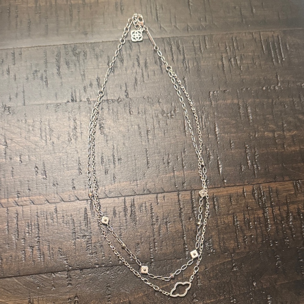 Kendra Scott layered necklace